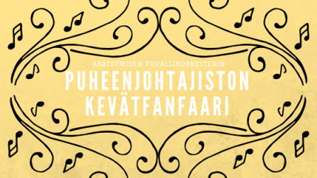 Puheenjohtajiston kevätfanfaari